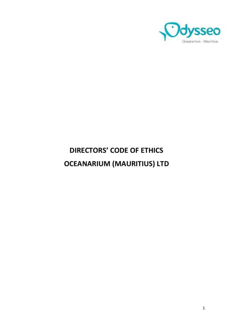 Directors’ Code of Ethics